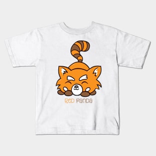 Red Panda love Kids T-Shirt